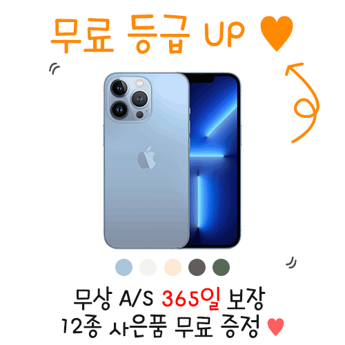 [12종 사은품 증정]아이폰 13 Pro